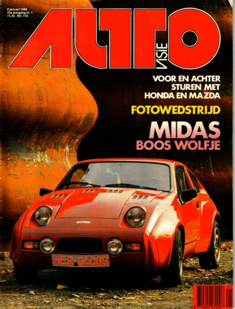 Autovisie Dubbeltest Honda Prelude / Mazda 626 4WS, Ophalen of Verzenden, Gelezen, Honda