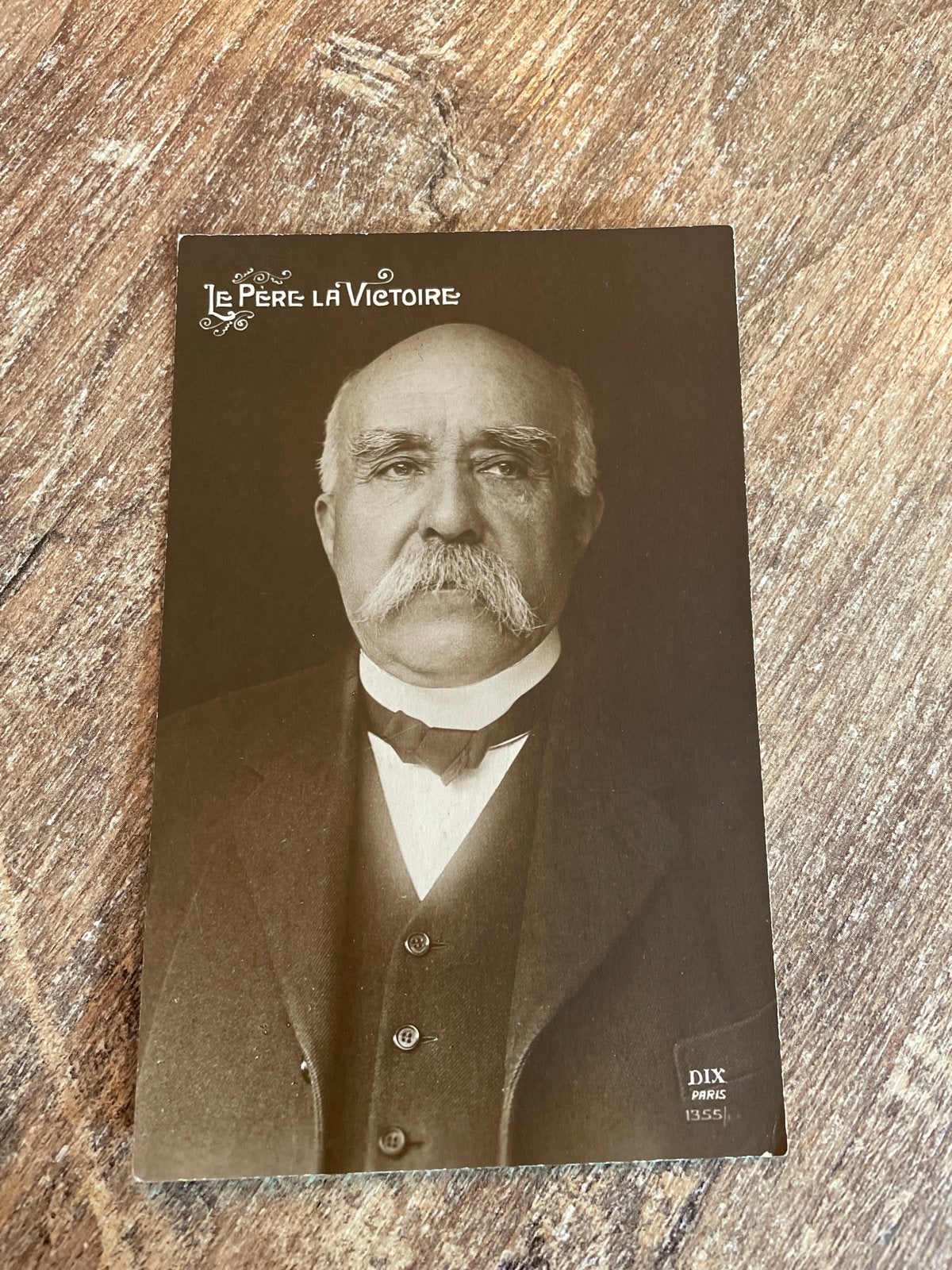 Oude ansichtkaart 'Le Père La Victoire' - Historisch figuur, Ophalen of Verzenden, Voor 1920, Ongelopen, Politiek en Historie