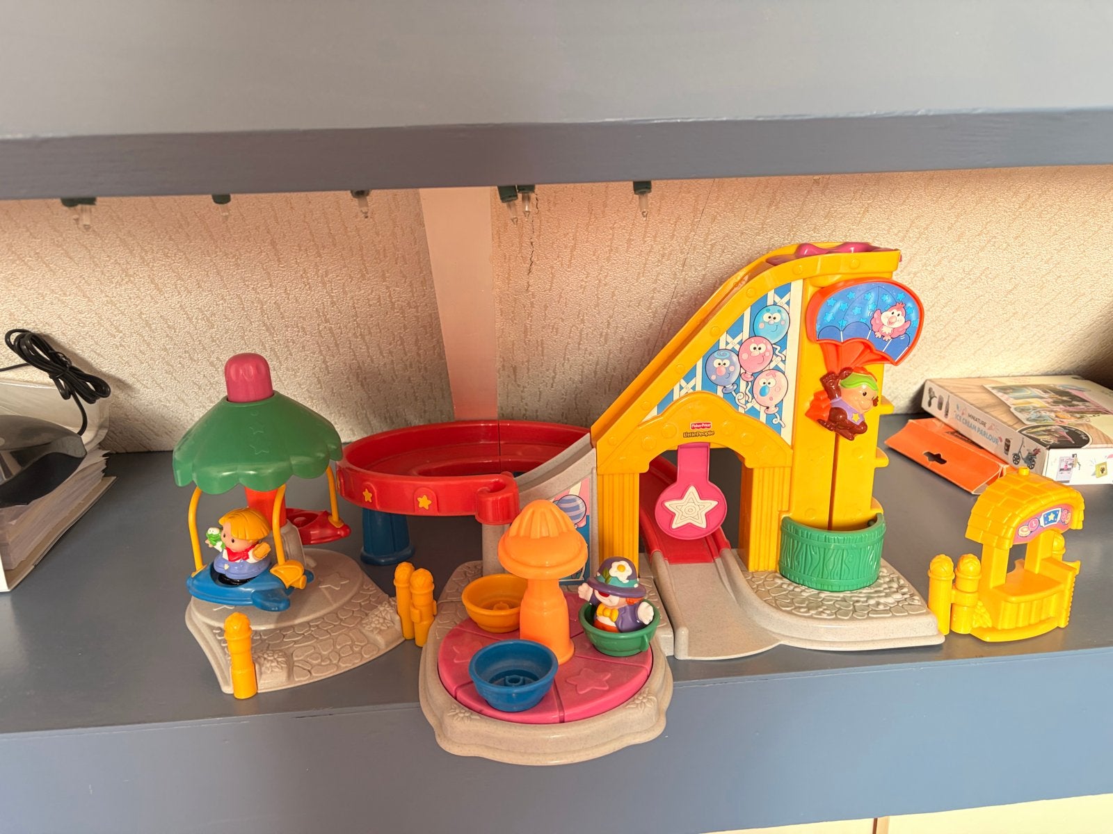 Kermis Speelset voor Peuters - Draaimolen en Carousel, Ophalen of Verzenden, Gebruikt, Overige typen
