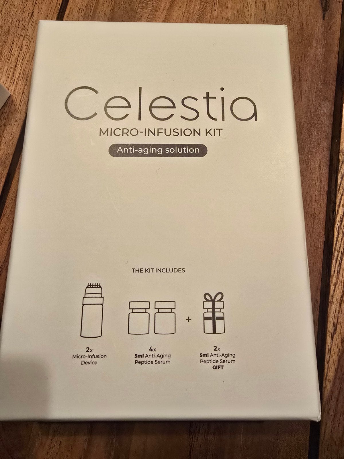 Celestia Micro-Infusion Kit: 4 apparaten + 6 serums, Ophalen of Verzenden, Nieuw, Gehele gezicht, Verzorging