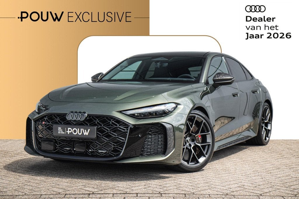 Audi RS 5 Limousine 2.9 e-hybrid 639pk quattro | Optiekpakke, Auto's, Audi, Automaat, Parkeerassistent, Zwart, 150 min