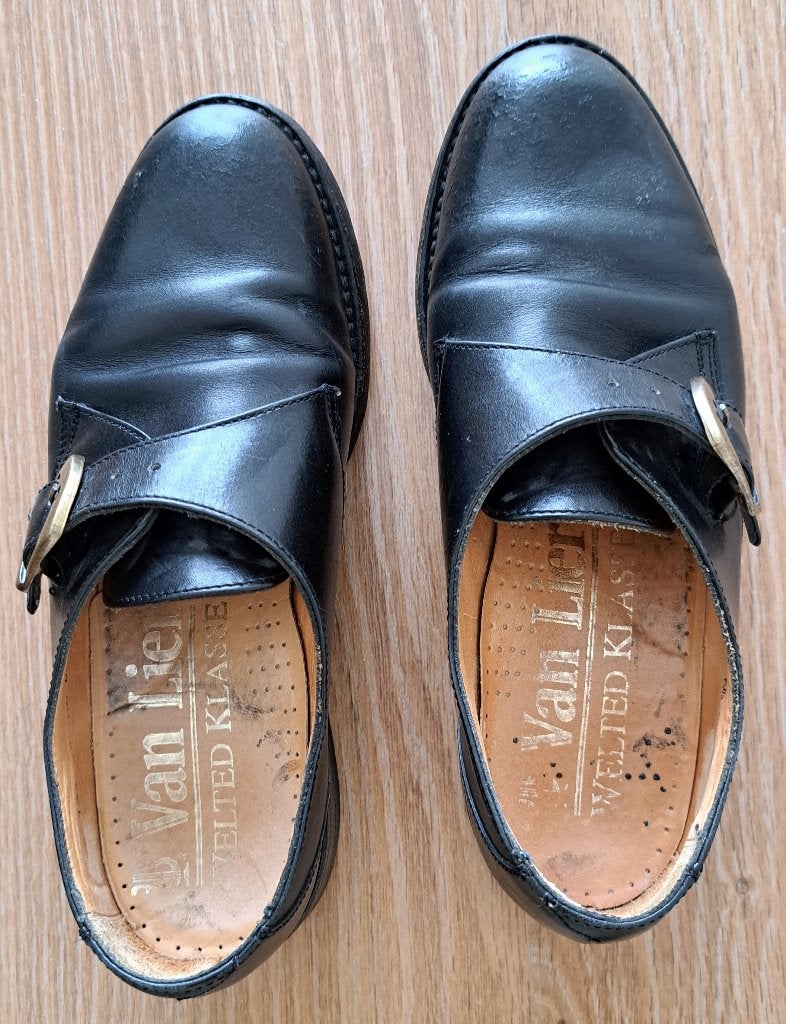 Van Lier gespschoenen maat 40, Zwart, Van Lier, Ophalen of Verzenden, Gespschoenen