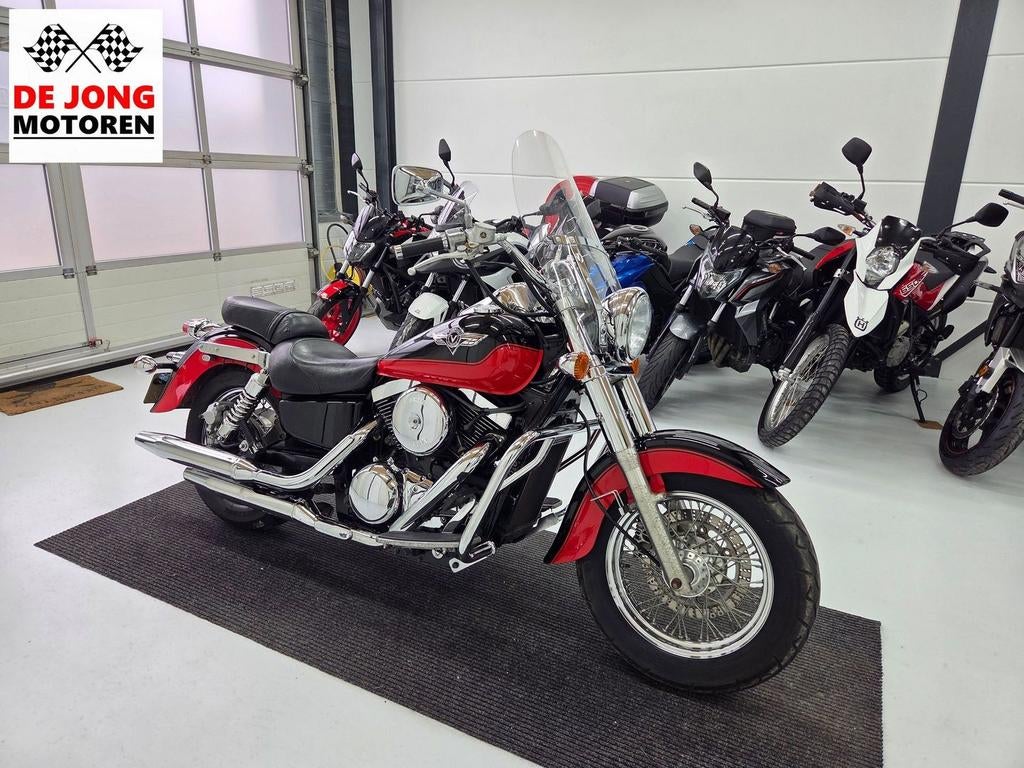 *VERKOCHT* SCHITTERENDE KAWASAKI VN 1500 VULCAN CLASSIC  | H, Motoren, Motoren | Kawasaki, 2 cilinders, Bedrijf, Onbekend, KAWASAKI