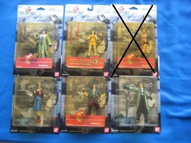 Final Fantasy 8 VIII figuur Selphie, Quistis, Irvine, Edea, Ophalen of Verzenden