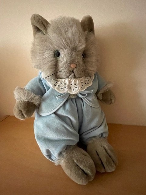 Beatrix Potter Pluche Knuffel Tom Kitten Poes Kat, Eden, Ophalen of Verzenden, Gebruikt, Dier