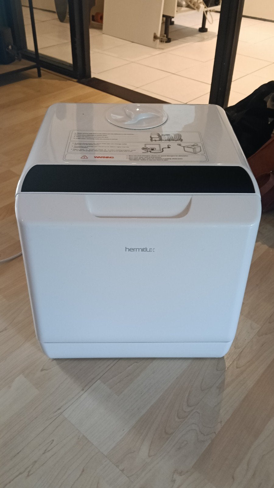 Hermitlux Tafelvaatwasser, Witgoed en Apparatuur, Ophalen, Gebruikt, Vrijstaand, Minder dan 45 cm