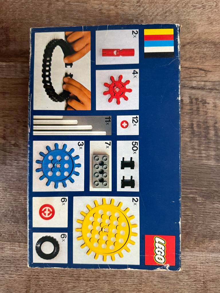 Vintage LEGO Technic Set 812 - Klassieke Bouwdoos, Gebruikt, Lego, Ophalen of Verzenden, Complete set
