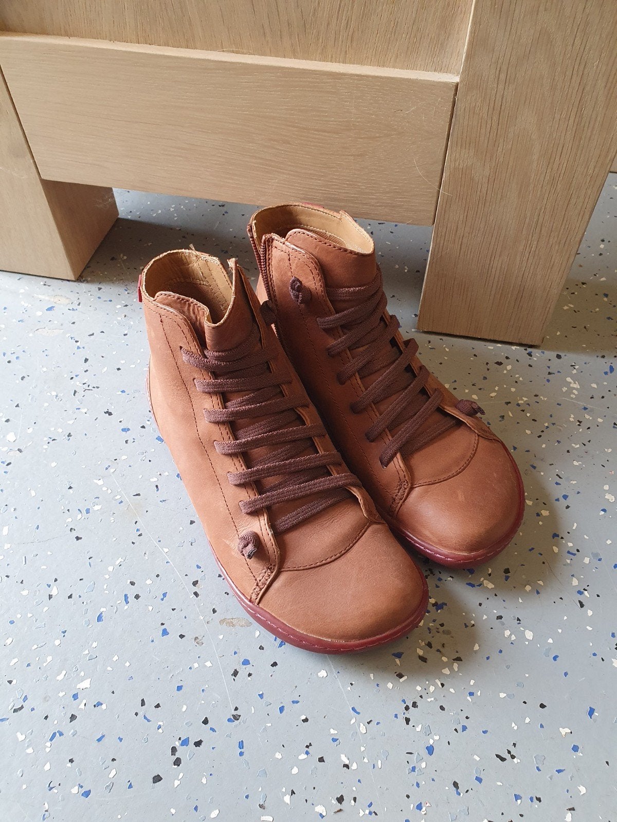 Camper enkel boots schoenen maat 40, Kleding | Heren, Ophalen of Verzenden, Zo goed als nieuw, Bruin, Boots