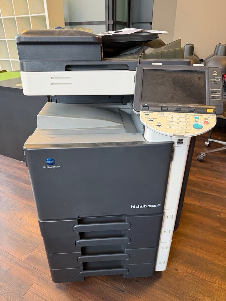 Konica Minolta bizhub C360 All-in-one Printer/Kopieermachine, Computers en Software, Ophalen, Gebruikt, All-in-one, Kleur printen
