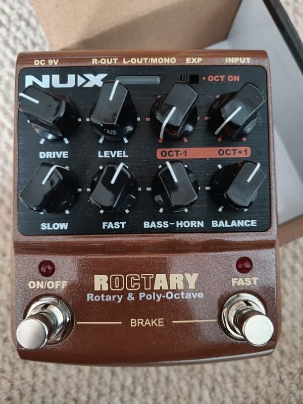NUX Roctary Rotary & Poly-Octave Gitaar Pedaal, Ophalen of Verzenden