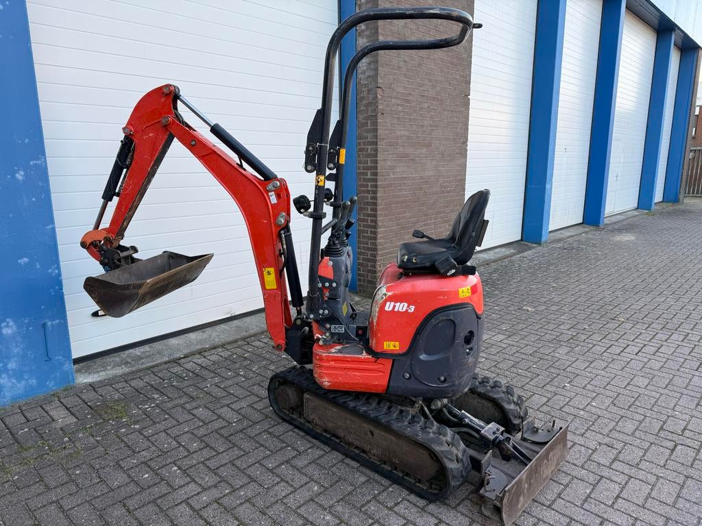 Minigraver Kubota U10-3, Ophalen of Verzenden, Graafmachine