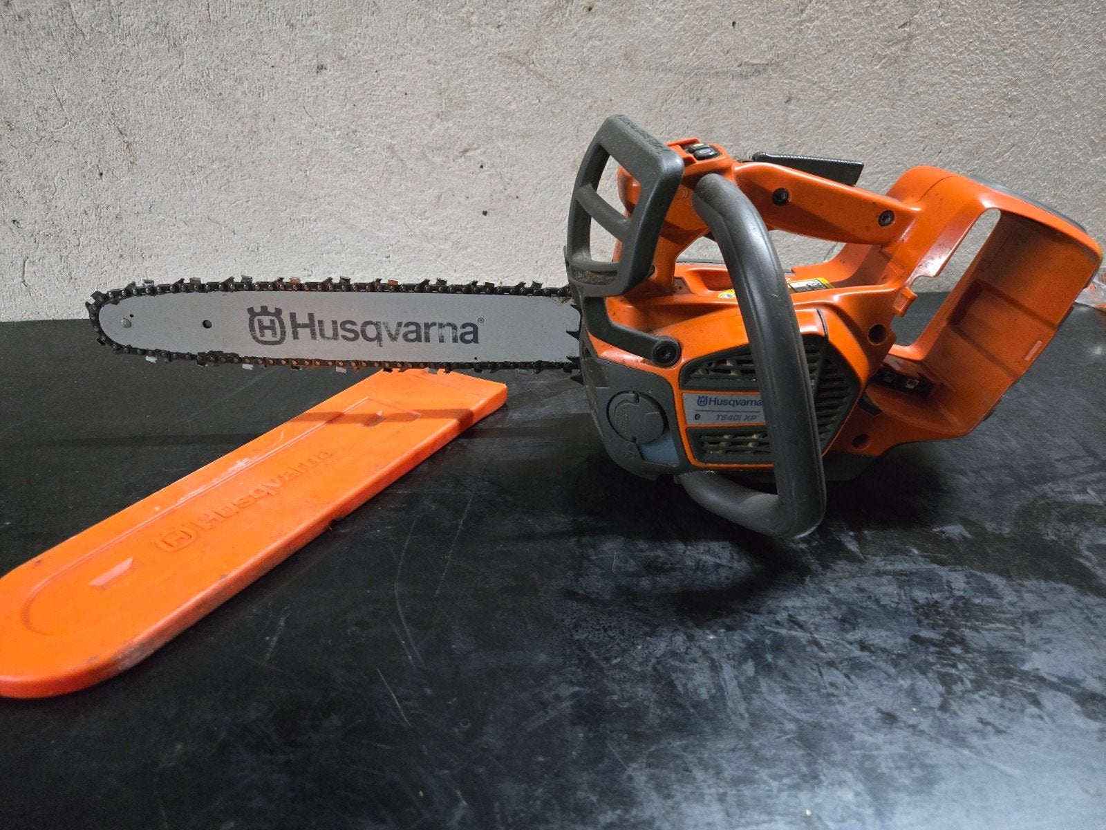 Husqvarna T540 iXP Tophendel accu kettingzaag T540iXP 35cm, Gebruikt, Overige soorten, Ophalen of Verzenden, Husqvarna T 540 iXP tophendel