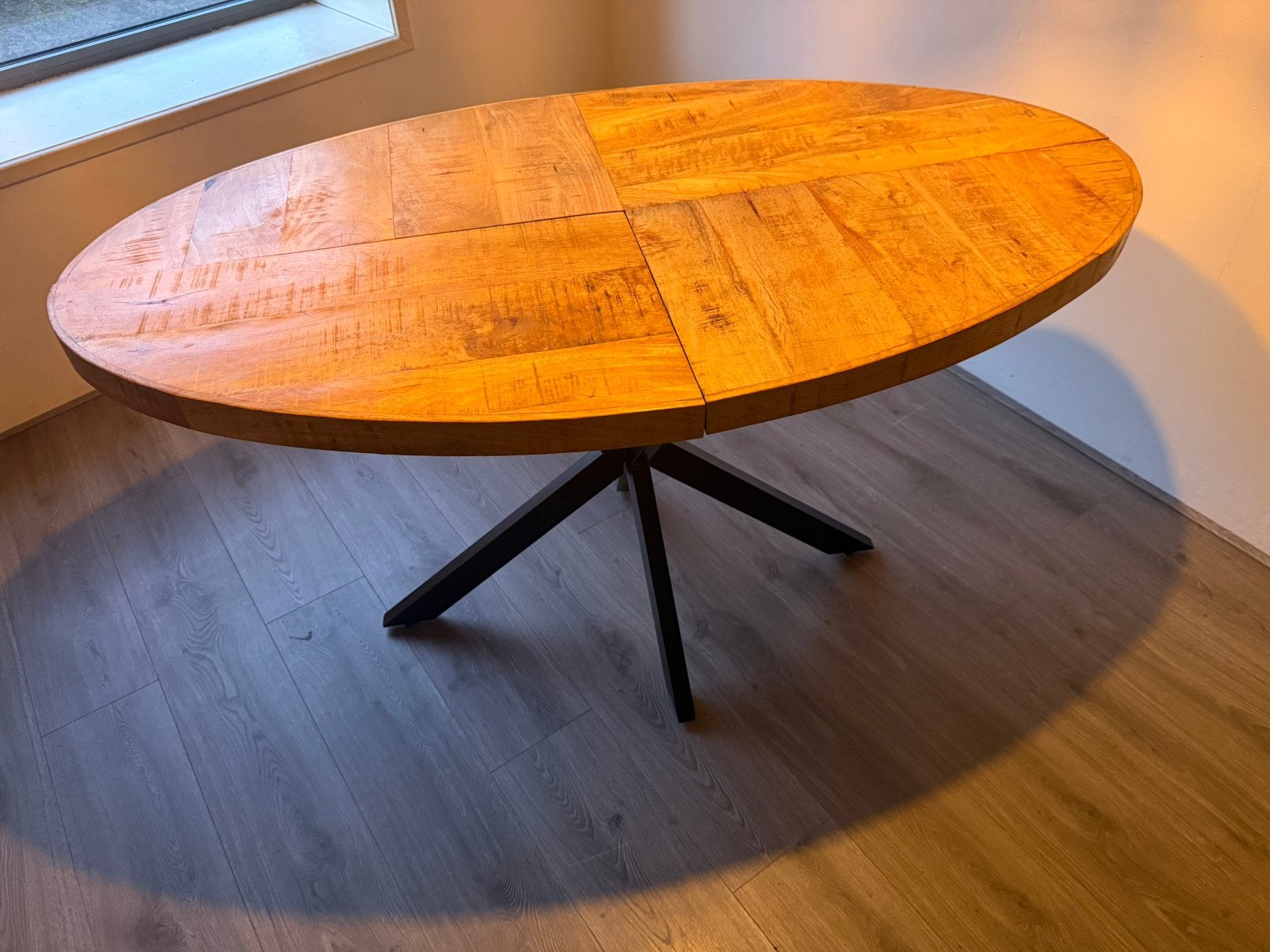 Eettafel, Ophalen, 100 tot 150 cm, N.V.T, Zo goed als nieuw