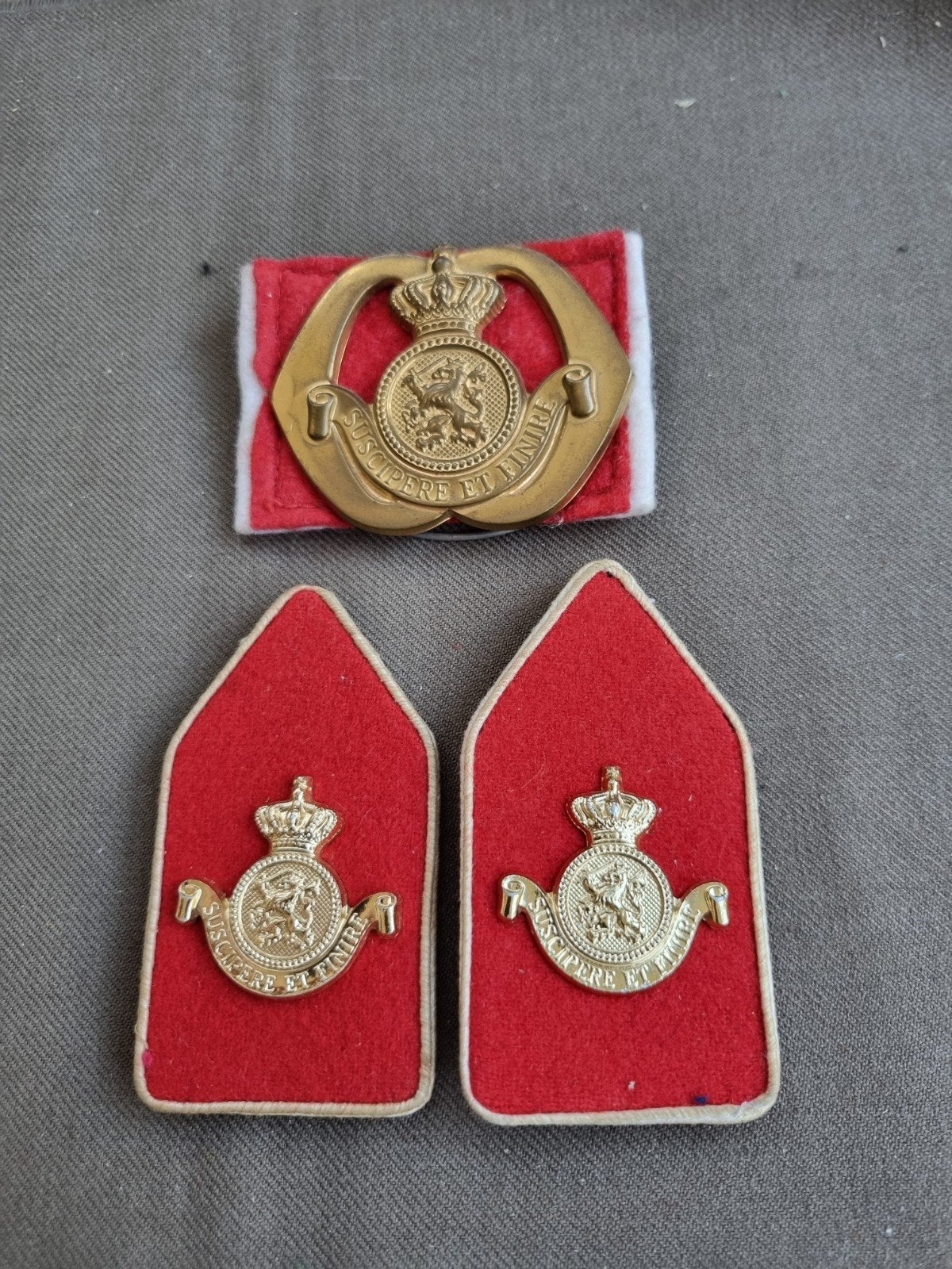 Setje opleidingscentrum officieren speciale diensten, Verzamelen, Militaria | Algemeen, Ophalen of Verzenden, Landmacht, Nederland