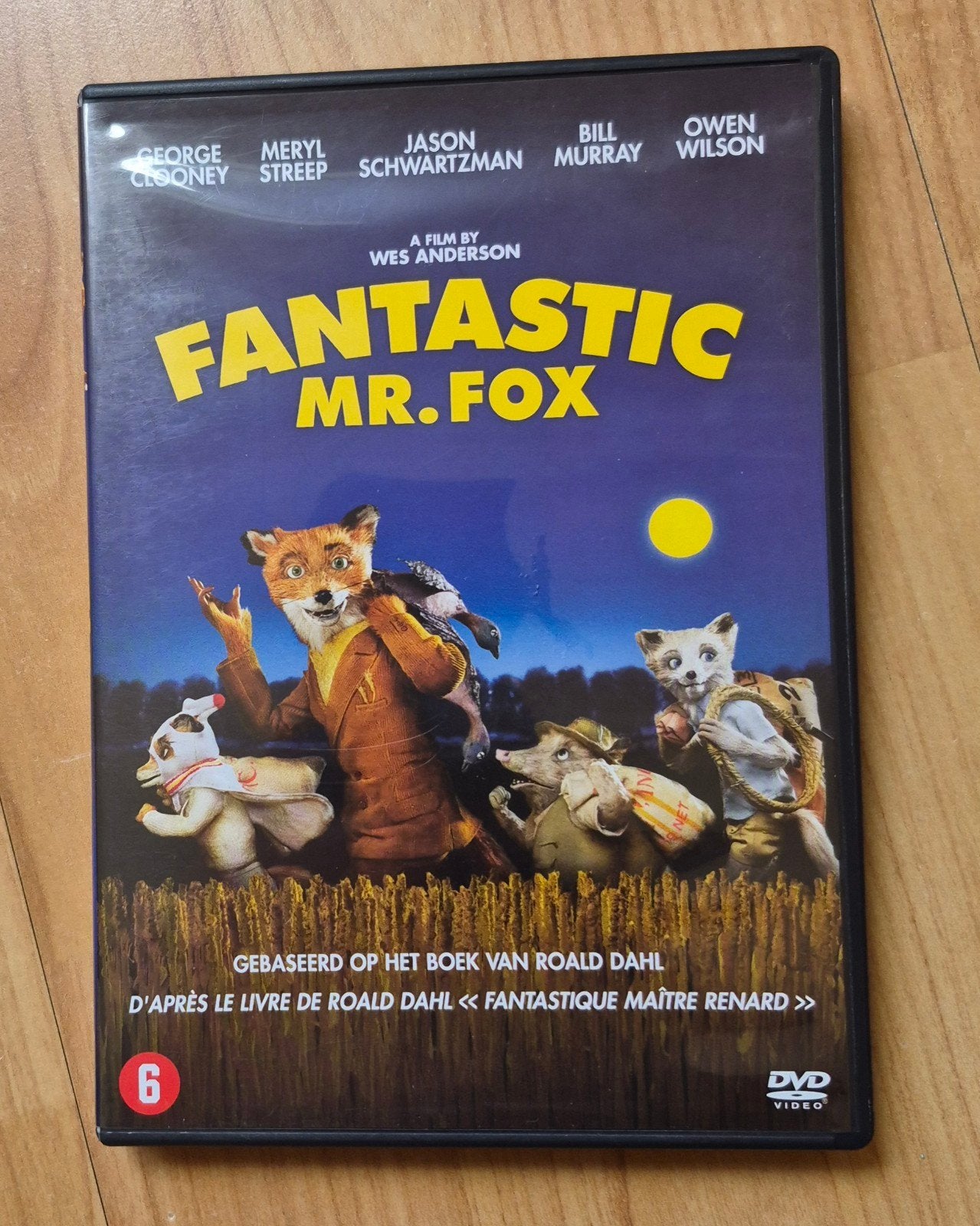Fantastic Mr. Fox DVD - Wes Anderson animatiefilm origineel, Avontuur, Gebruikt, Ophalen of Verzenden, Vanaf 6 jaar