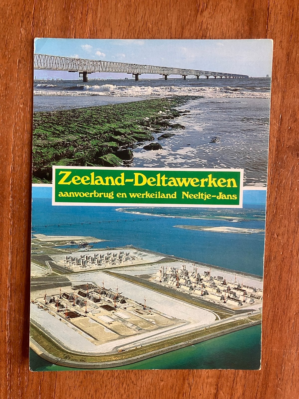 Zeeland Deltawerken - Neeltje Jans. Ongelopen, Ophalen of Verzenden, 1960 tot 1980, Ongelopen, Zeeland