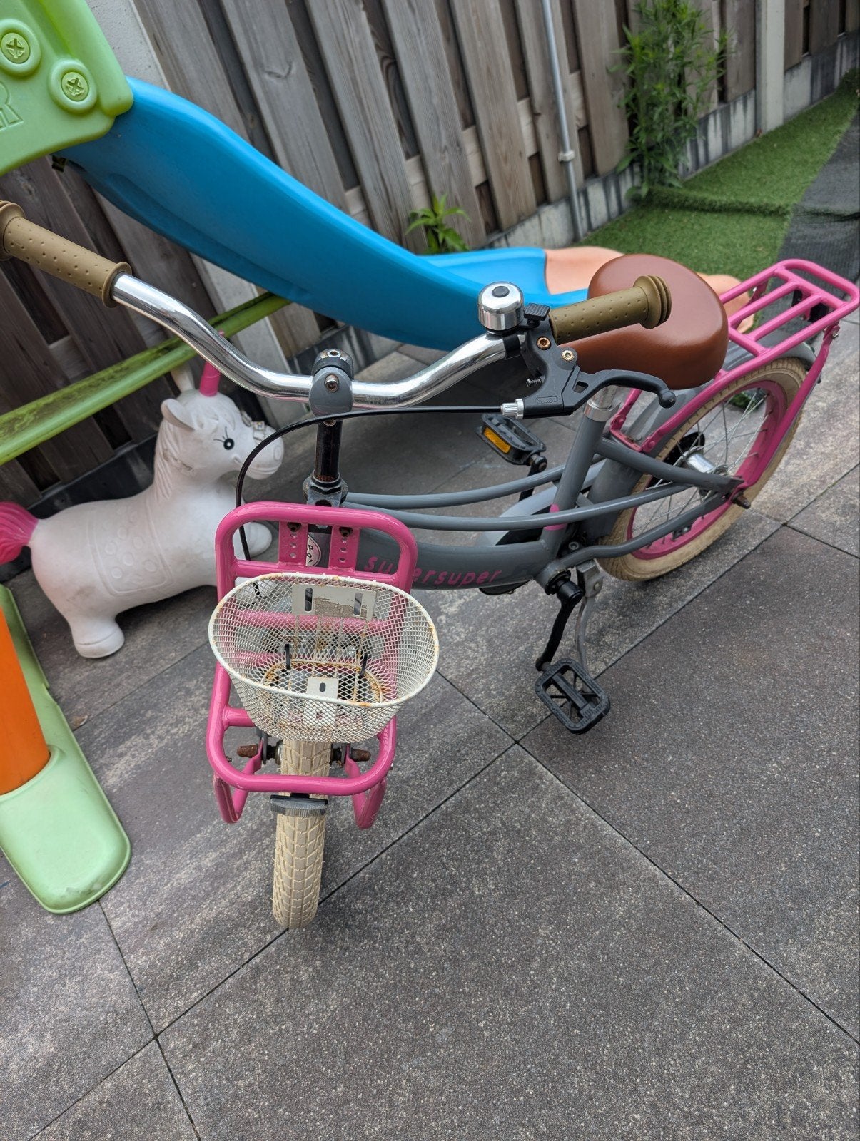 Kinderfiets supersuper Lola 16 inch, Ophalen, Gebruikt