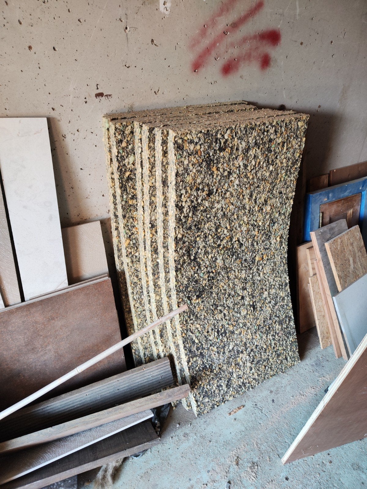 geluid isolatieplaten van geperst materiaal, Ophalen, Nieuw, Overige materialen, 4 tot 8 cm