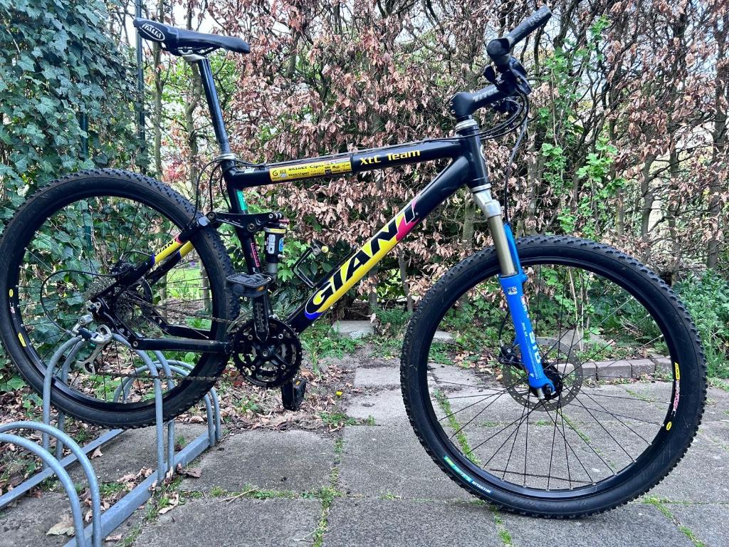 Unieke Giant XTC Team 1998, Fietsen en Brommers, Ophalen, Gebruikt, Meer dan 20 versnellingen, Schijfrem
