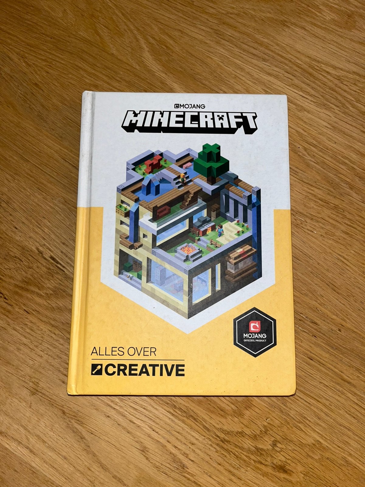 Minecraft creative handboek, Ophalen of Verzenden, Zo goed als nieuw