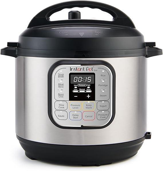 Instant Pot IP-DUO60 7-in-1 Electric Pressure Cooker, 5.7 L, Ophalen, Zo goed als nieuw, Overige materialen, Pot, Bus of Blik