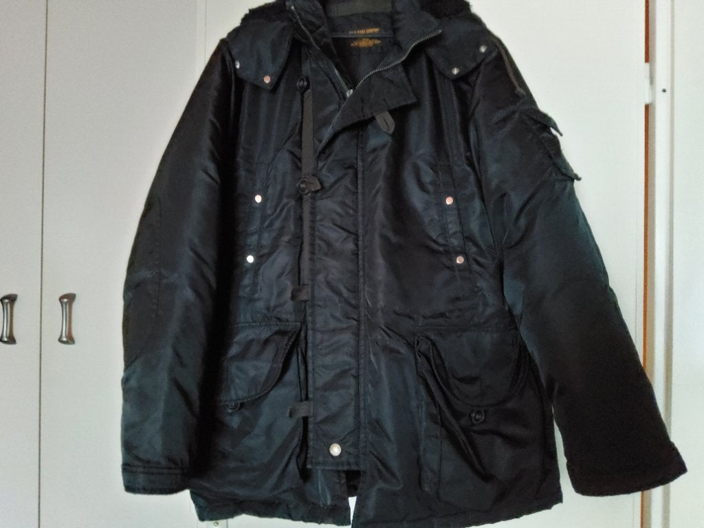 Heren winterjas xl bekend merk voor 30 euro, Kleding | Heren, Ophalen of Verzenden, Zo goed als nieuw, Zwart, Polo Ralph Lauren