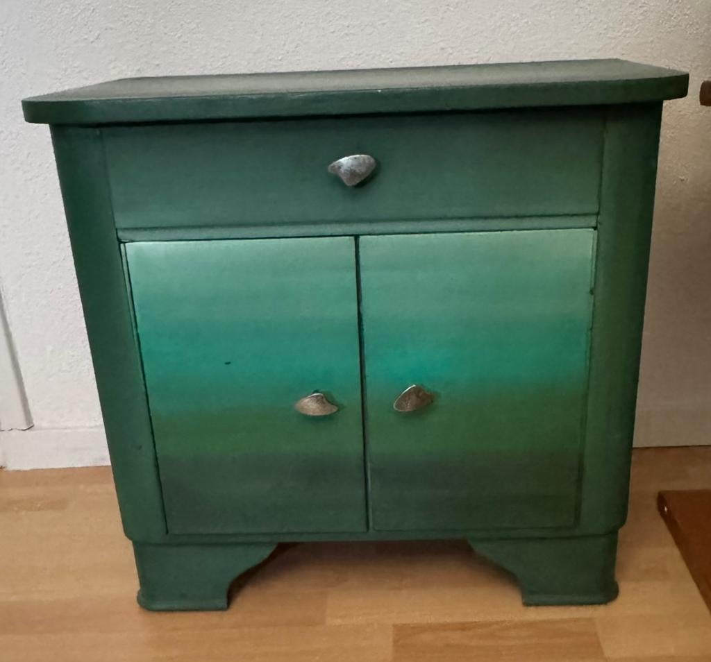 Nachtkastje, Minder dan 90 cm, Gebruikt, Ophalen of Verzenden, Voetruimte