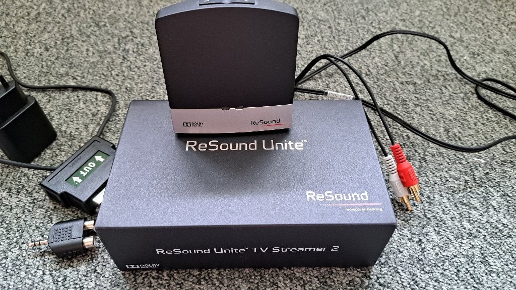 ReSound TV streamer 2 (voor hoortoestellen), Ophalen of Verzenden, Zo goed als nieuw