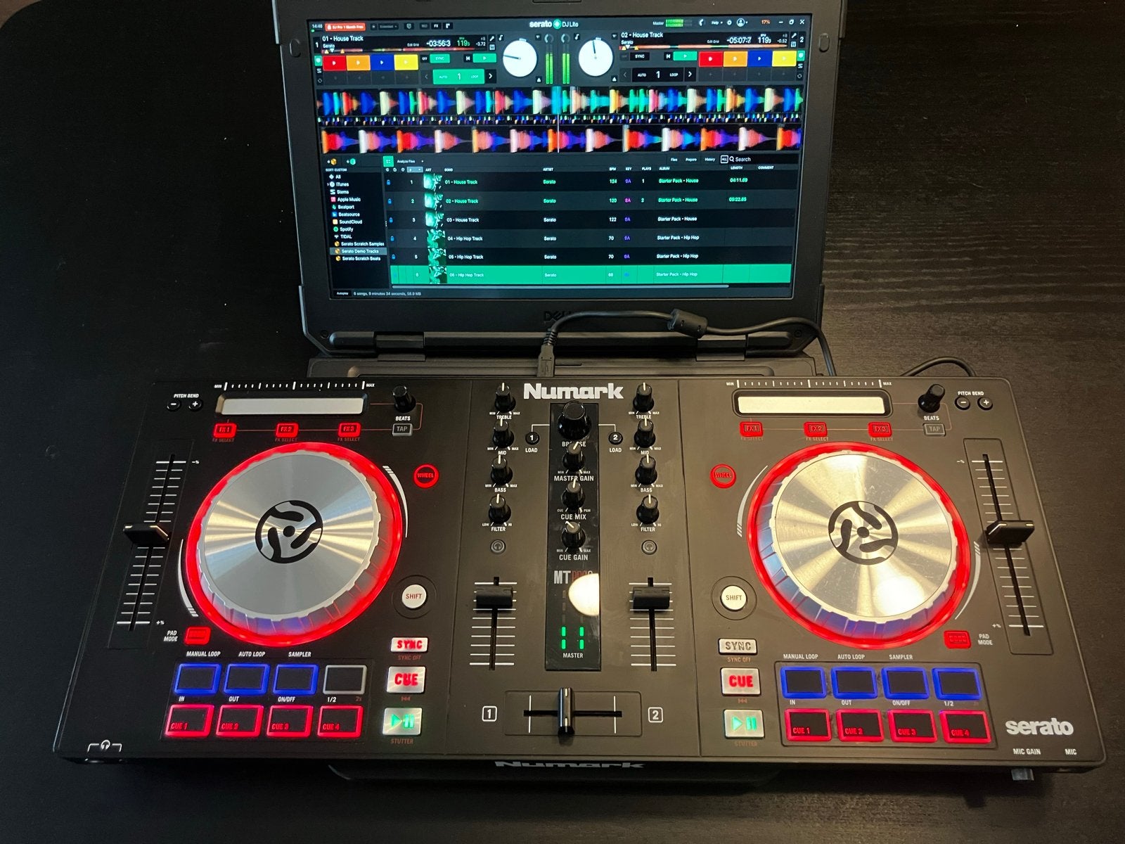 Numark Mixtrack Pro 3 DJ Controller Complete Set, Muziek en Instrumenten, Ophalen of Verzenden, Zo goed als nieuw, Dj-set, Numark