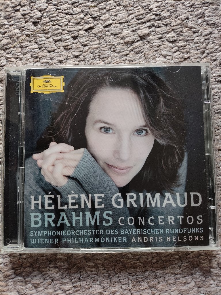 Hélene Grimaud Brahms concertos Andris Nelsons, Ophalen of Verzenden, Zo goed als nieuw