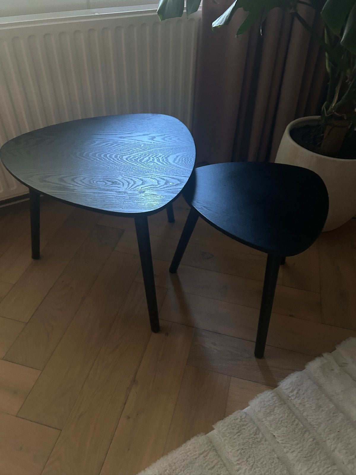 Bijzettafels Leen bakker, Minder dan 55 cm, Zo goed als nieuw, Overige vormen, Hout