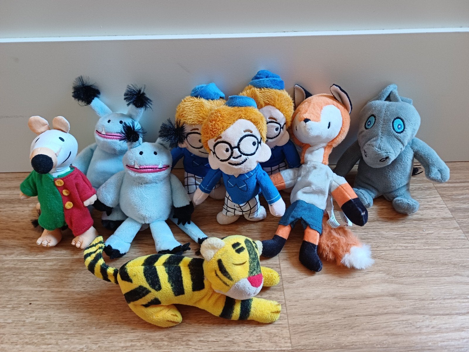 vingerpoppetjes poppetjes prentenboeken muis rinus vos tijge, Ophalen of Verzenden, Zo goed als nieuw, Overige typen