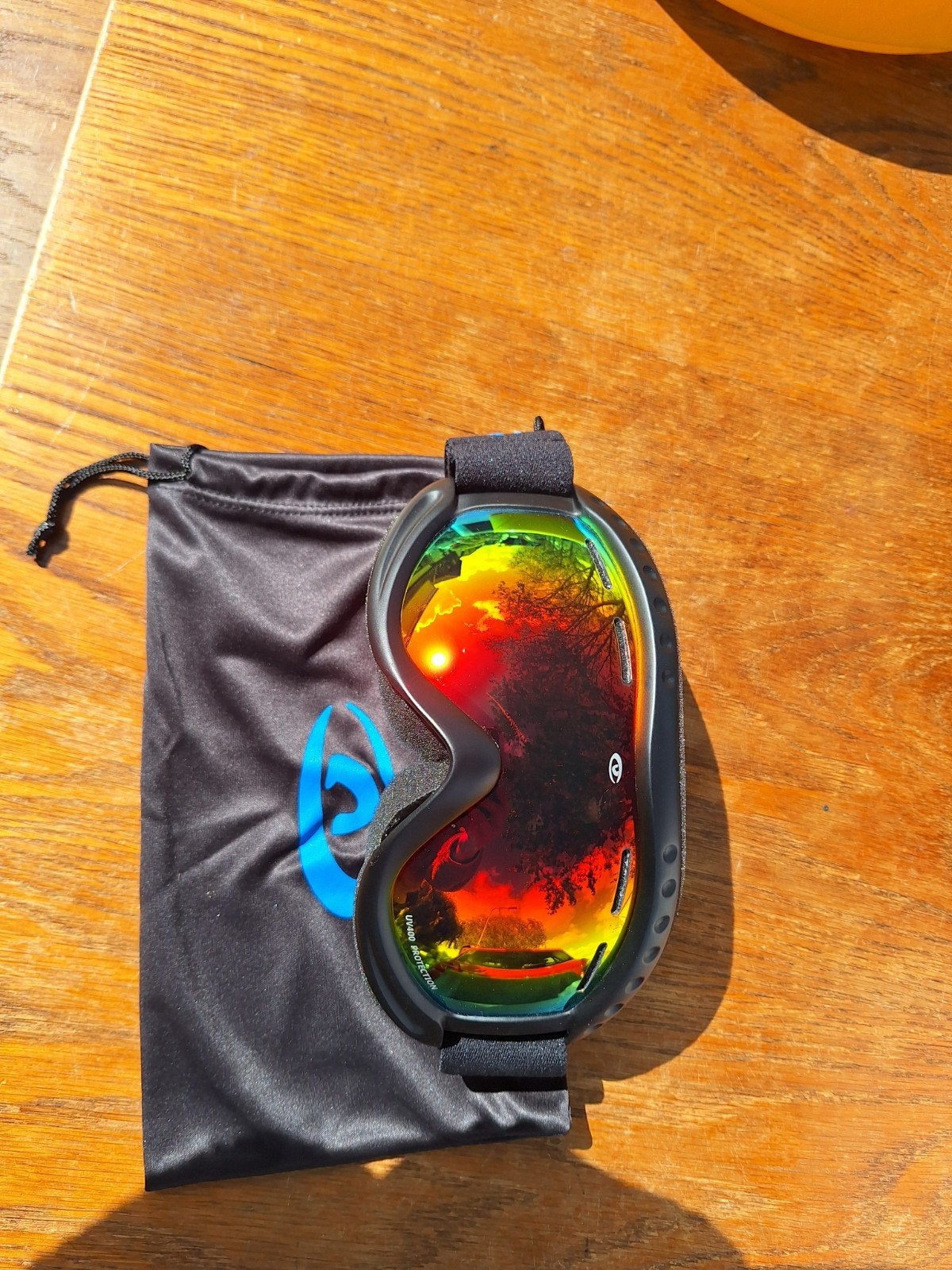 Nieuwe ski bril met opbergzakje, Ophalen of Verzenden, Nieuw