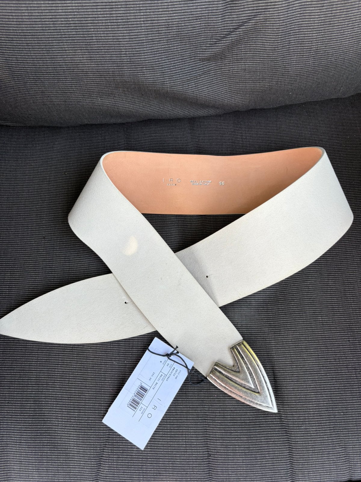 Iro riem belt €265 ceyhan 90 cm, Kleding | Dames, Riemen en Ceinturen, Ophalen of Verzenden, Zo goed als nieuw, 80 tot 90 cm