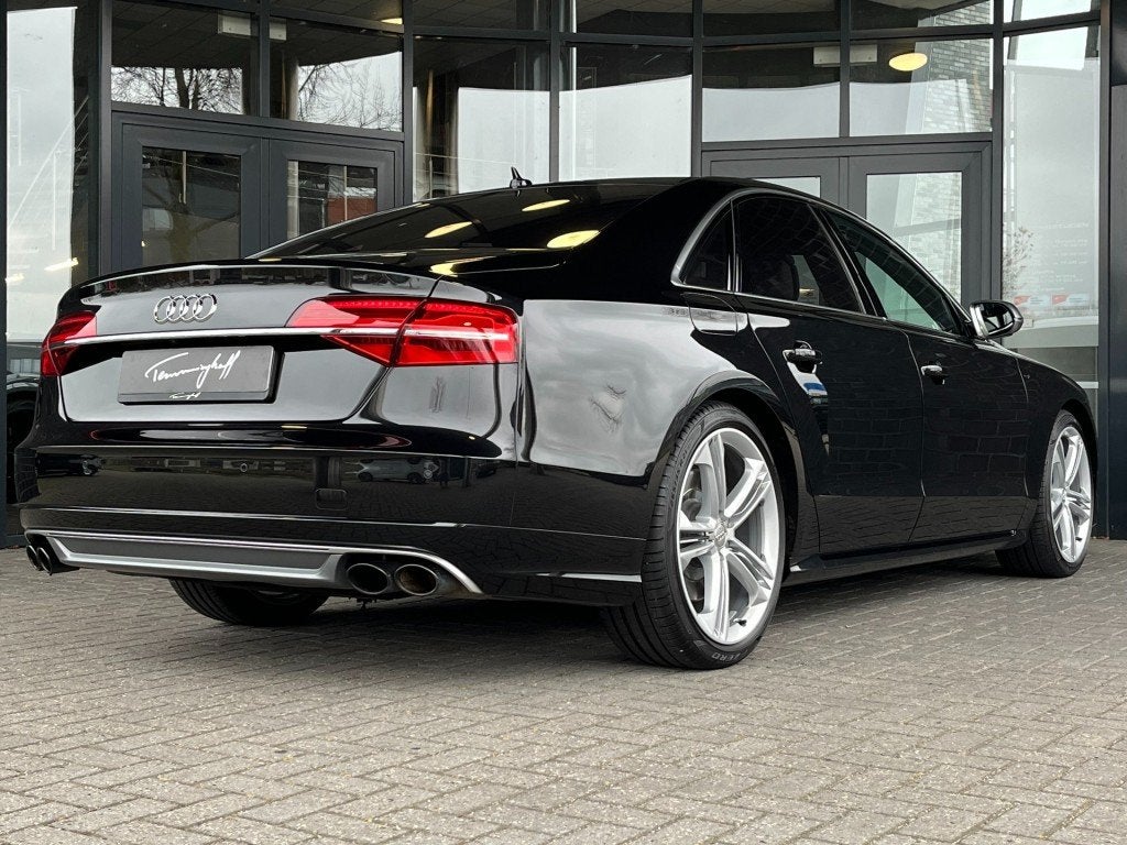 Audi S8 4.0 TFSI S8 Q. PL+ - SCH./KANT.DAK - BOSE - VOLL. HI, Auto's, Automaat, Gebruikt, Vierwielaandrijving, 1965 kg