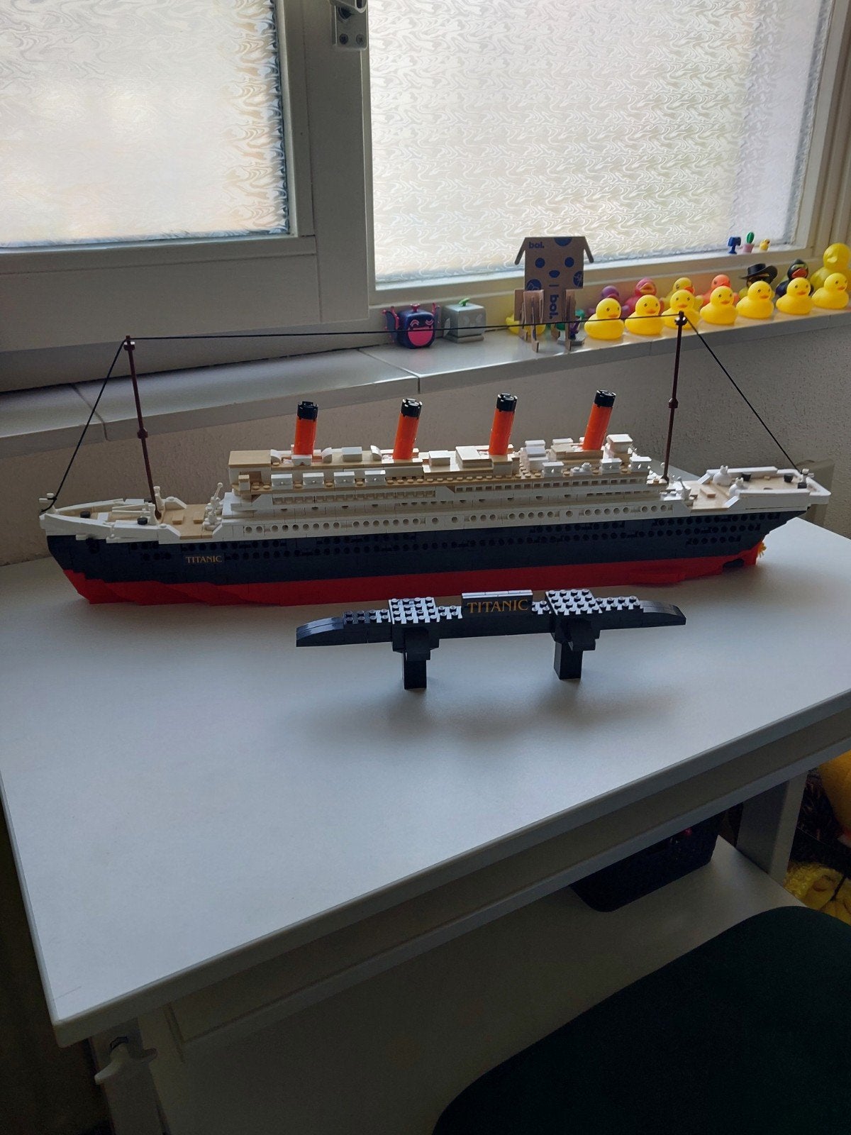 Titanic Boot van Lego., Ophalen of Verzenden, Zo goed als nieuw