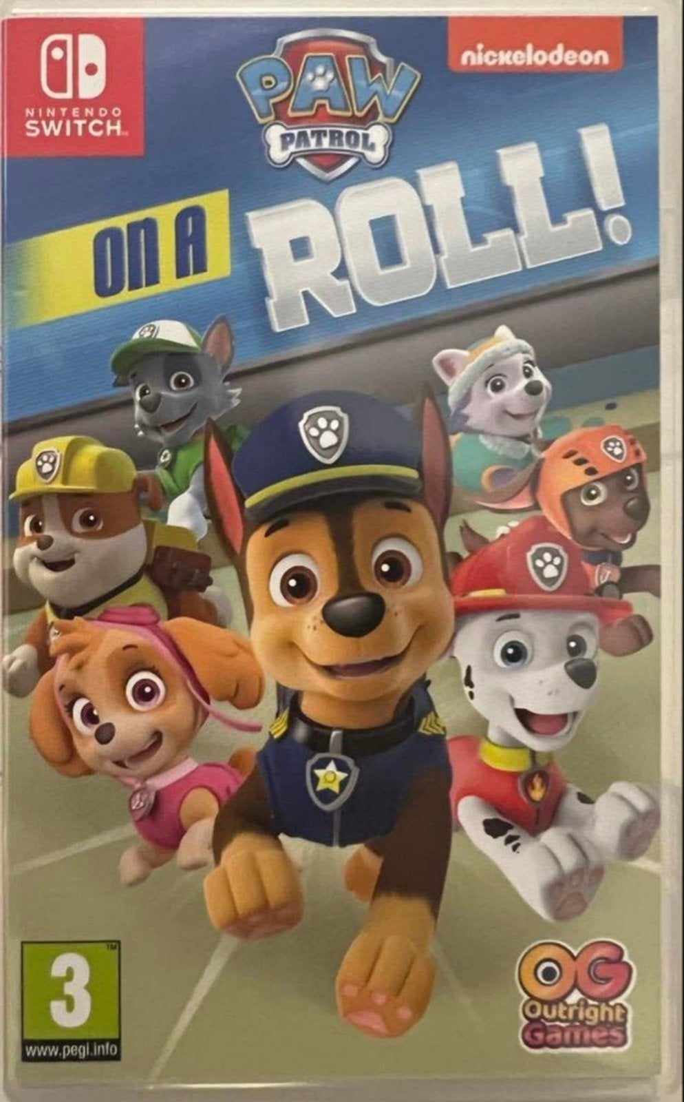 Paw Patrol: On a Roll! Nintendo Switch Game, Avontuur en Actie, 1 speler, Ophalen of Verzenden, Zo goed als nieuw