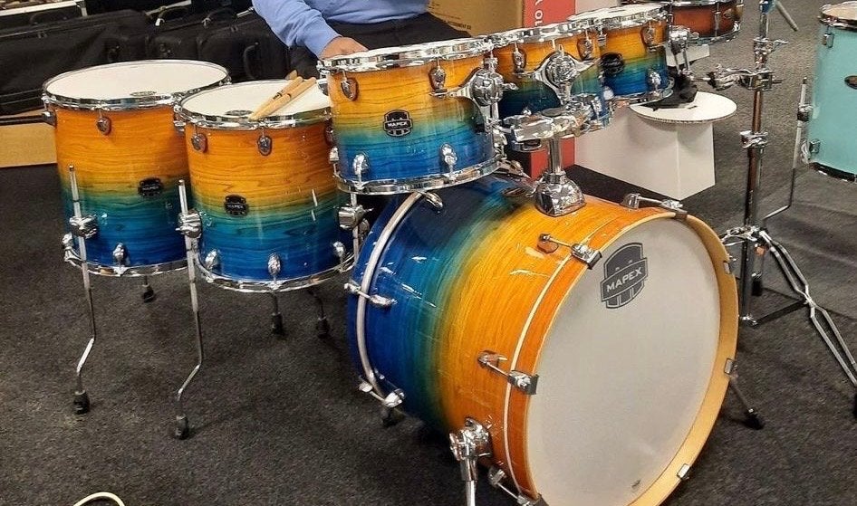 Mapex Armory Drumstel - Prachtig Sunburst Design, Ophalen, Zo goed als nieuw, Overige merken