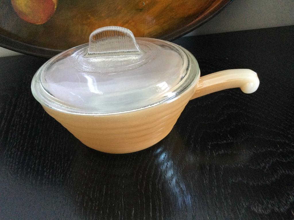 Fire King - Anchor Hocking schotel met deksel, Huis en Inrichting, Keuken | Servies, Glas of Glazen, Verzenden, Overige stijlen