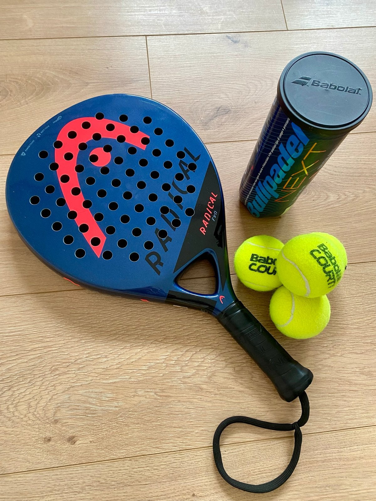 HEAD Radical Evo Padelracket voor beginners, Sport en Fitness, Padel, Ophalen of Verzenden, Zo goed als nieuw, Padelracket