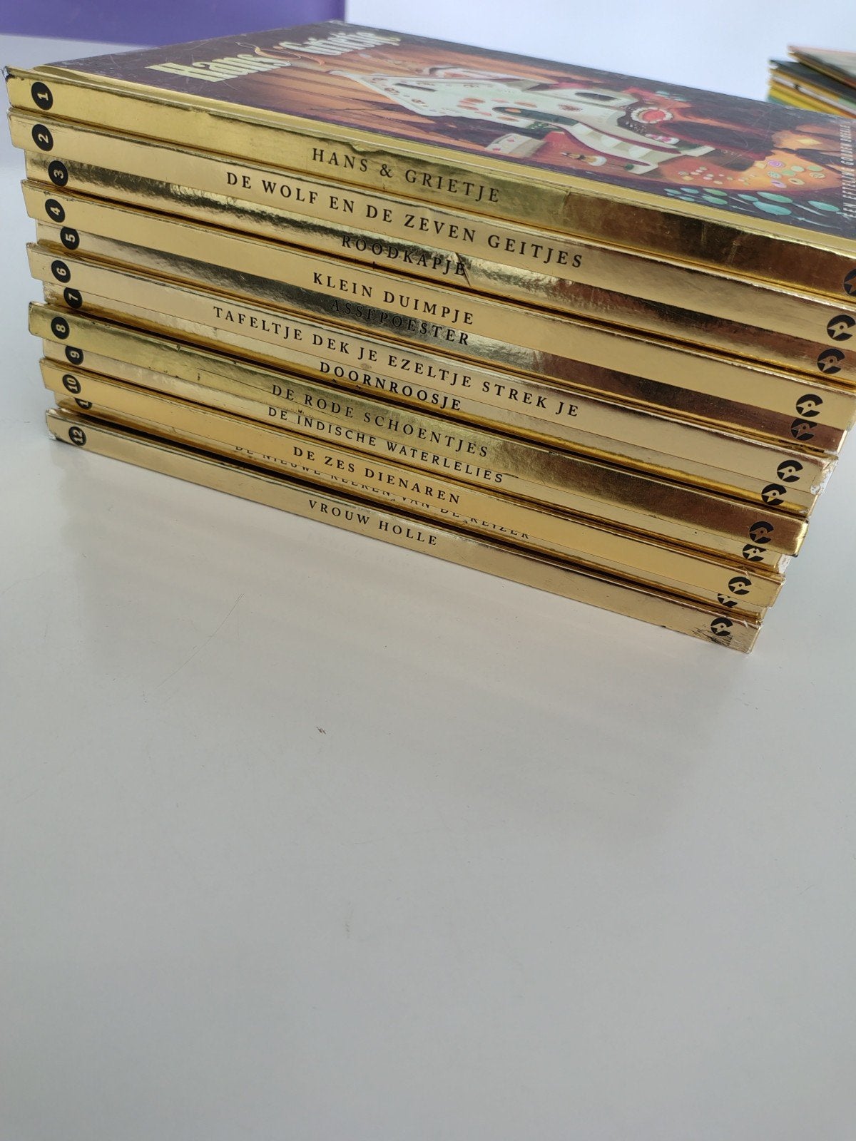 serie gouden boekjes Efteling, Ophalen of Verzenden, Gelezen