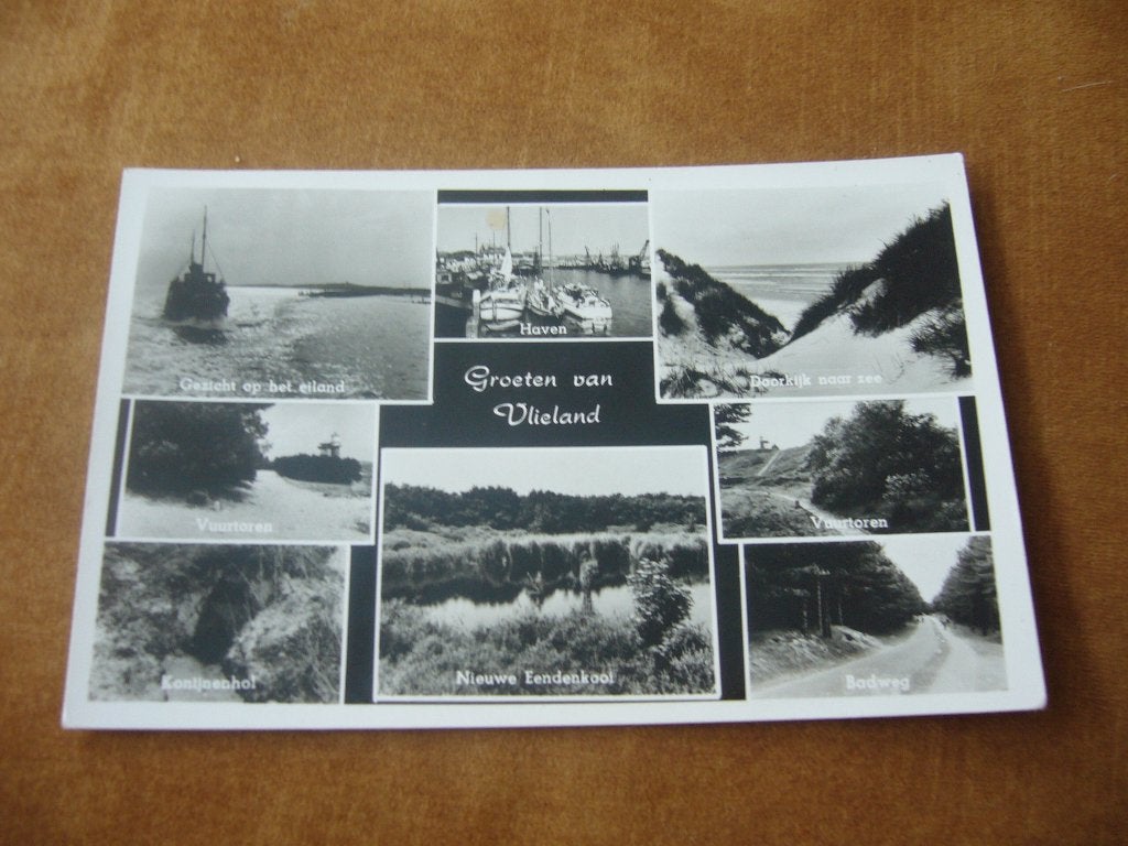 VLIELAND  =  8 LUIK, Ophalen of Verzenden, 1960 tot 1980, Gelopen, Waddeneilanden