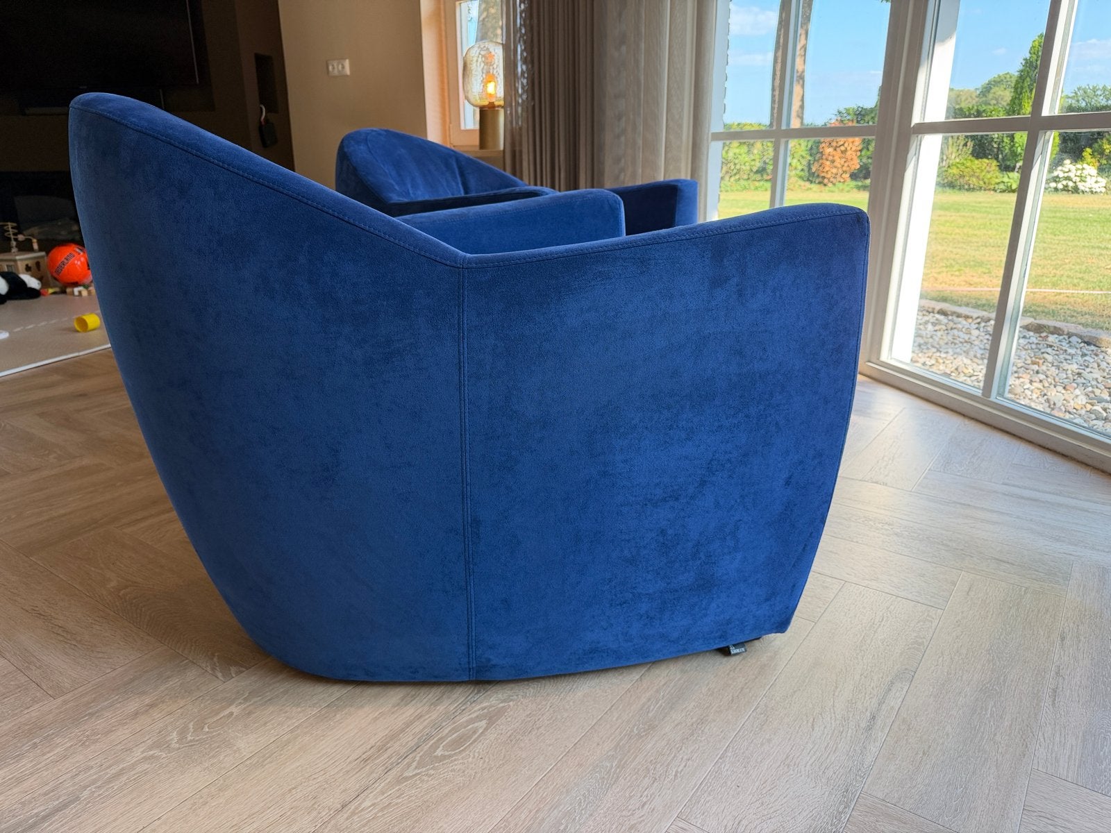 Set van 2 Leolux carabita fauteuils, Huis en Inrichting, Ophalen, Zo goed als nieuw, Stof, 75 tot 100 cm