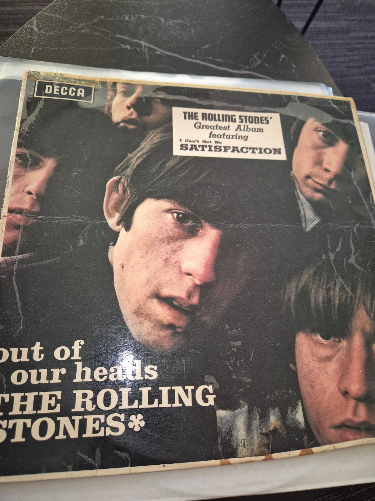 Rolling Stones - Out of our heads, Cd's en Dvd's, Vinyl | Rock, Ophalen of Verzenden, Gebruikt, 12 inch, Poprock