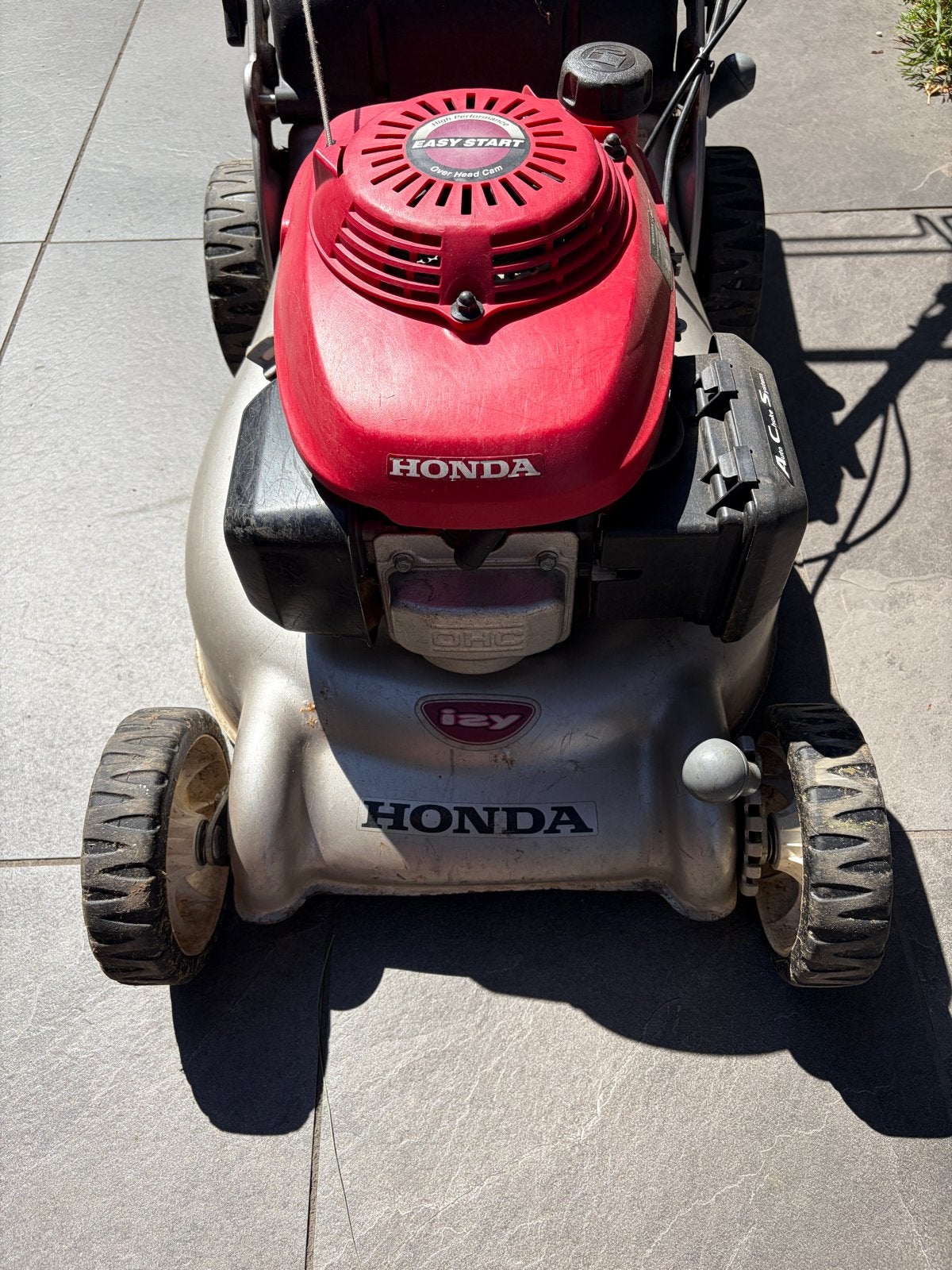 Honda HRG465C3 SDE Benzine Grasmaaier met Opvangzak, Ophalen, Cirkelmaaier, Gebruikt, 40 t/m 49 cm