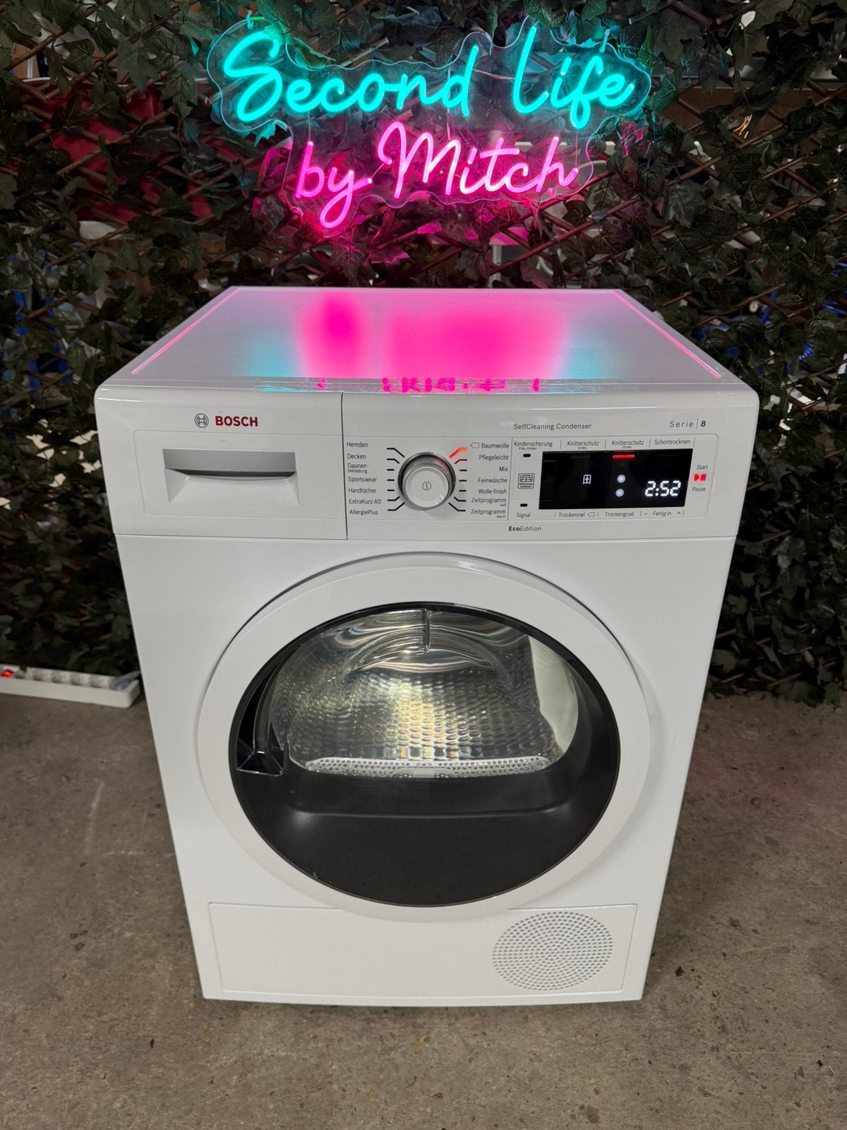 Bosch Serie 8 8kg Warmtepompdroger (Gratis Bezorgen)