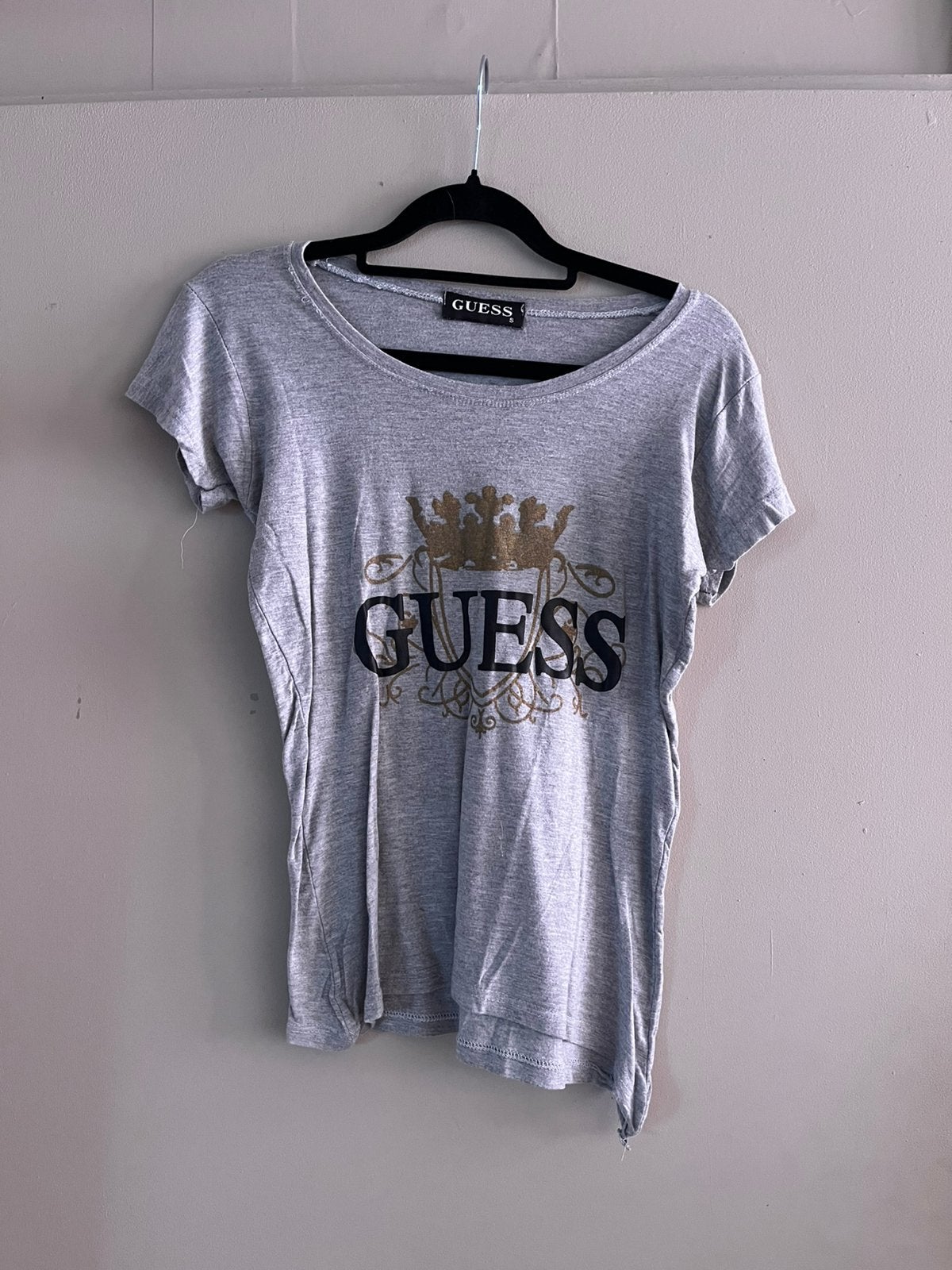 T-shirt met tekst S, Ophalen of Verzenden, Zo goed als nieuw, Korte mouw