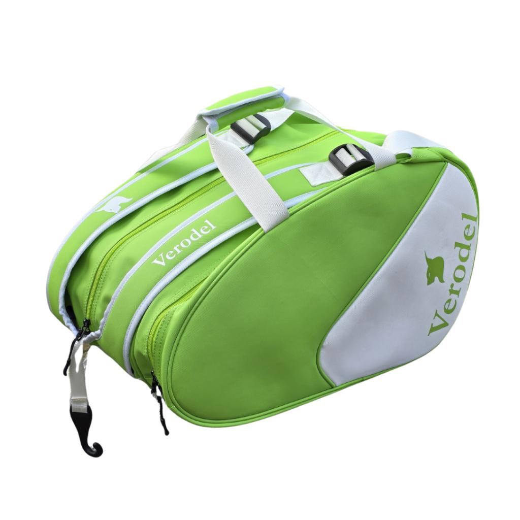 Verodel padeltas groen - nieuw - 2 rackets - schoenenvak, Ophalen of Verzenden, Nieuw