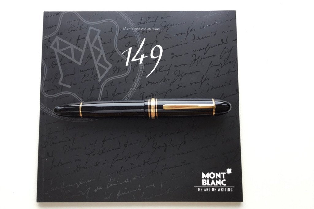 Montblanc Meisterstück 149  "CIGAR" 14K Fine met MB garantie, Ophalen of Verzenden, Zo goed als nieuw, Vulpen, Mont Blanc