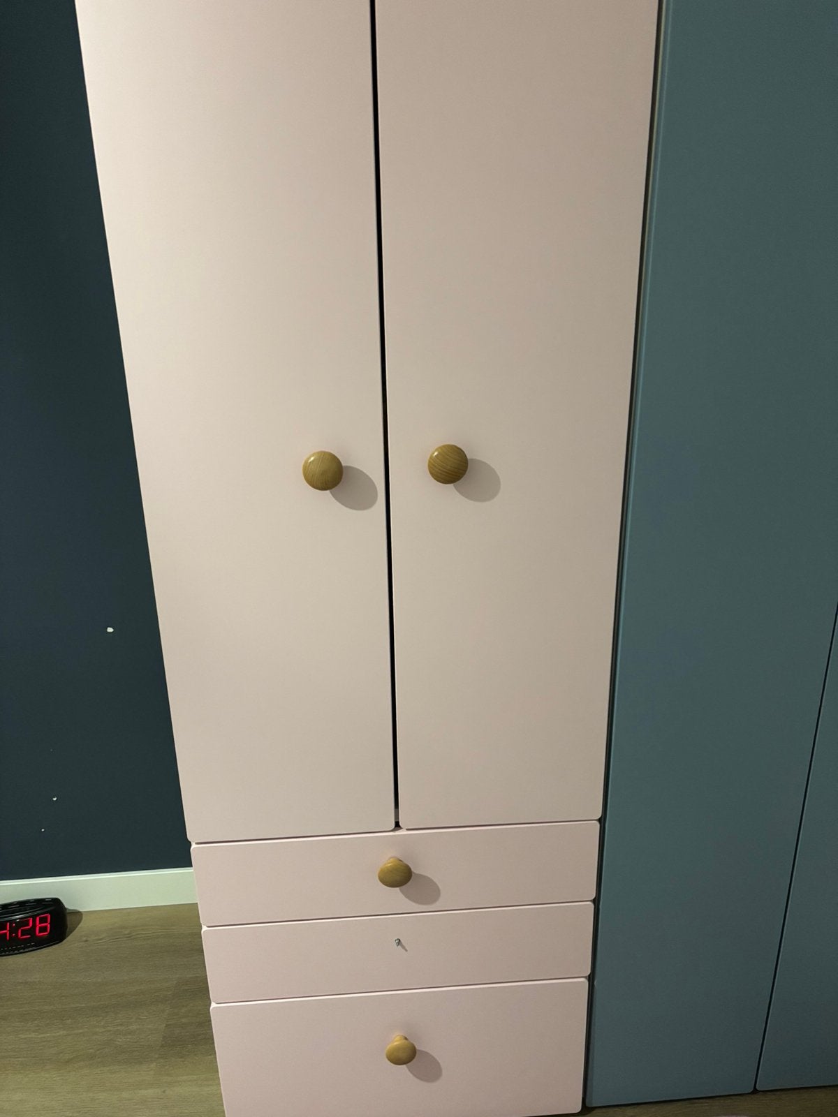Ikea kinderkast roze, Ophalen, Gebruikt, Kast, 105 cm of meer